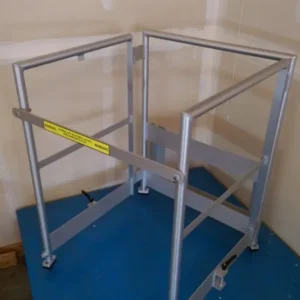 Safety Barricades on display